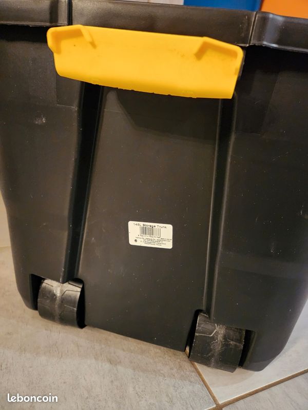 Caisse à roulette 145 litres neuve (image 3)