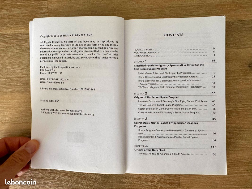 Lot de 3 livres en Anglais : UFOs, Secret Space Programs & Extraterrestrial Alliances (image 12)