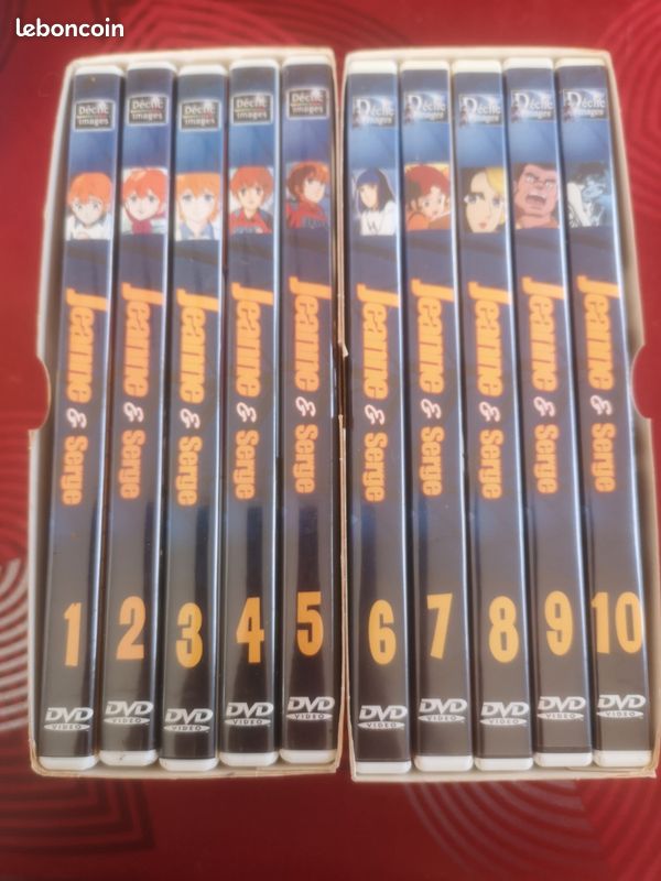 Jeanne et Serge – Intégrale 10 DVD – Anime culte années 80 – VF (image 3)