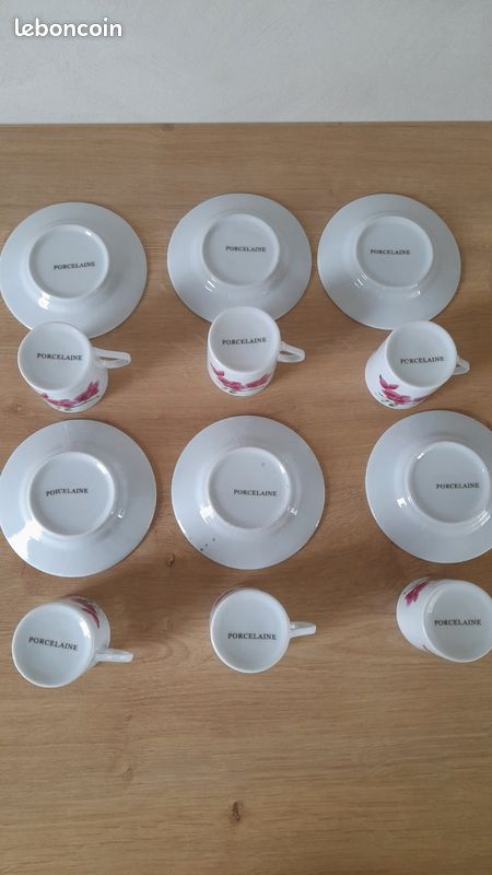 6 tasses orchidées (image 5)