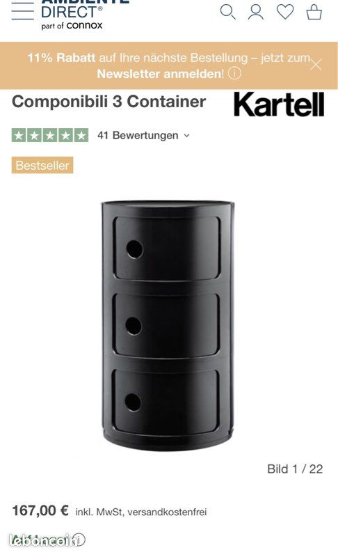 Meuble de rangement Kartell (image 1)