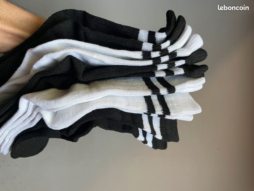 ILovDaisy Lot De 6 Paires Chaussettes Sport Homme Femme 35-42 - Coton Respirant Rembourrées