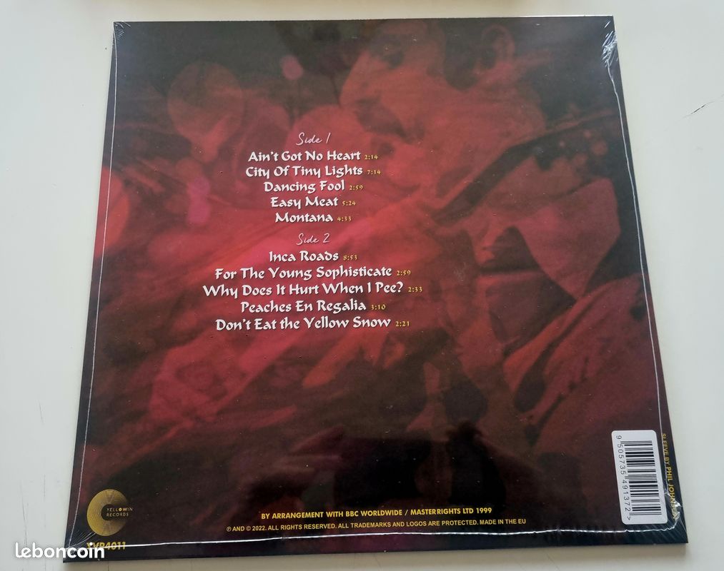 Vinyl 33 tours - FRANK ZAPPA - The Young Sophisticate - Neuf (image 2)