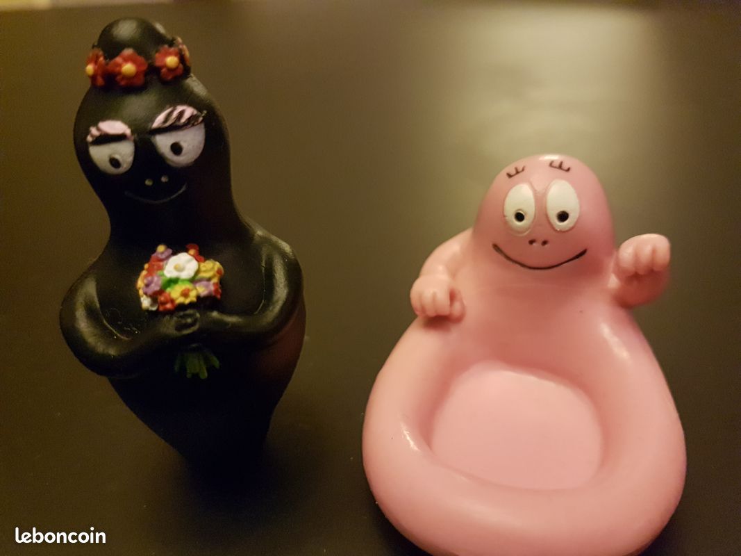 Lot 7 figurines barbapapa + 2 livres (image 9)