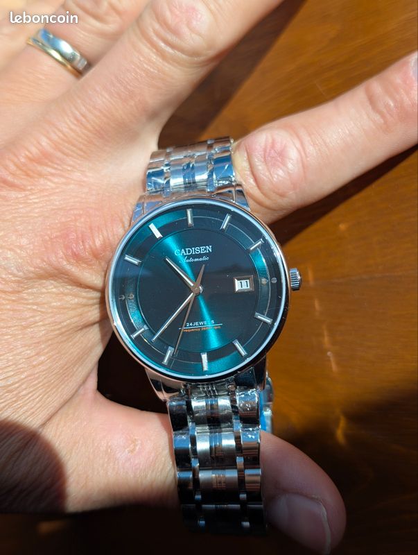 Montre automatique Cadisen Mouvement Miyota 9015 (image 10)