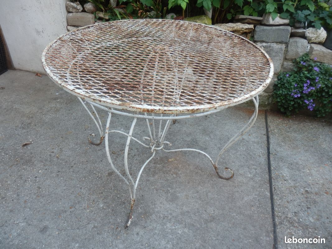 Table de jardin Vintage (image 2)