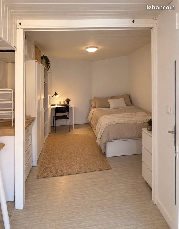Appartement 1 pièce 19 m² · à Nantes · 19 m² · 540 €/mois