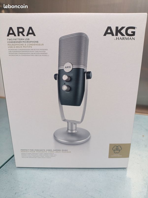 Micro AKG ARA Neuf, haute qualité (image 1)
