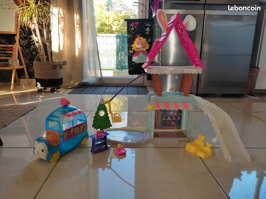Chalet enchantimals et camion glace (image 1)