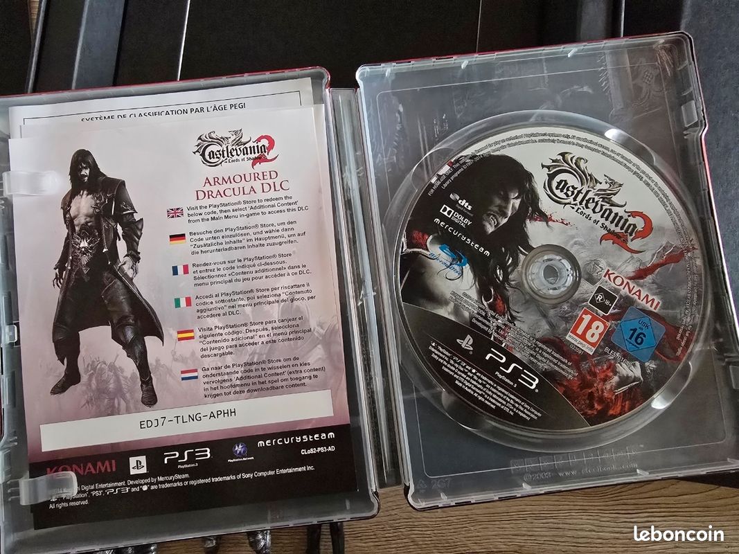 Castlevania Lords Of Shadow 2 - Édition Collector (Boîte + Figurines Seulement) - PS3 - Bon État