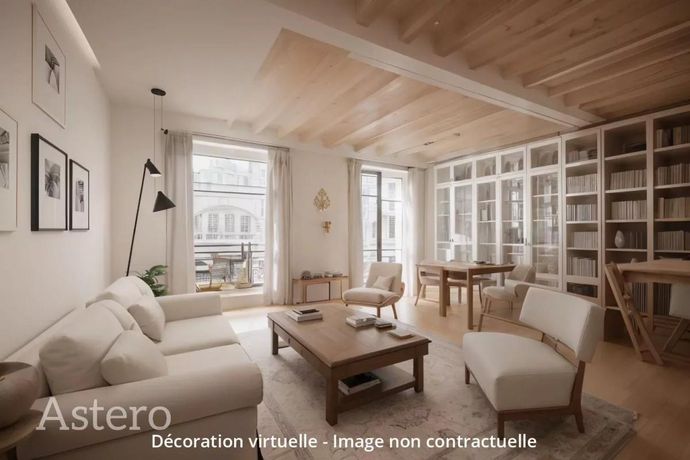 Appartement 3 pièce(s) 83 m²à vendre Paris-1er-arrondissement