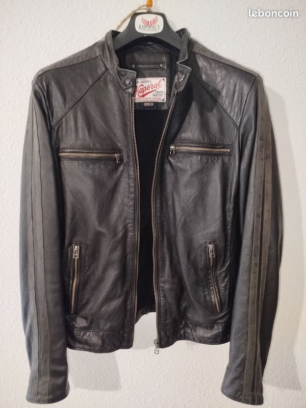 Kaporal Blouson Cuir. Taille: M ( Neuf avec cintre ) (image 1)