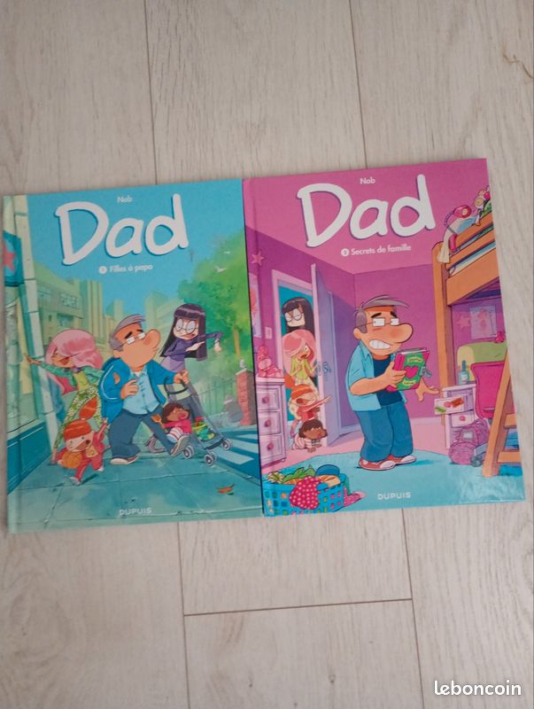 Lot de 2 bd Dad tome 1 et 2 (image 1)