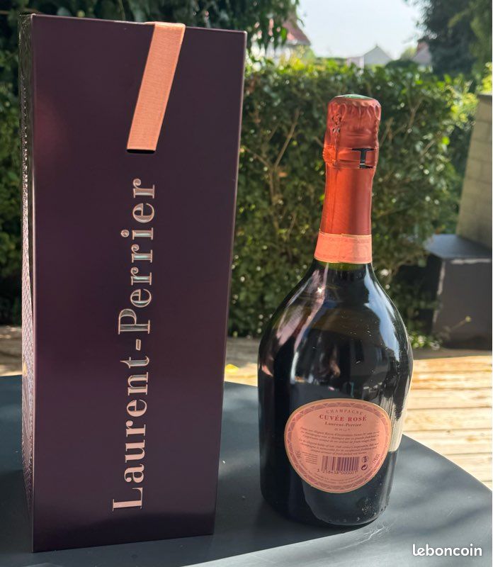 Champagne Laurent-Perrier Cuvée Rosé Brut 75 cl + coffret (image 2)