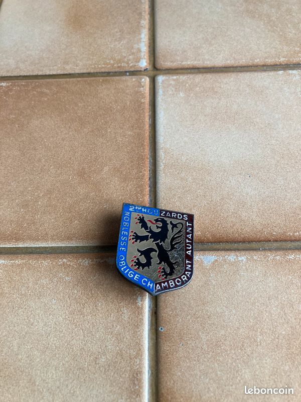 Pucelle insigne 2 eme regiment hussards..houzards.. (image 3)