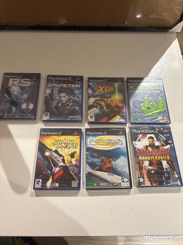Lot De Jeux Buzz Pour PlayStation 2, Sous Blister, Neufs