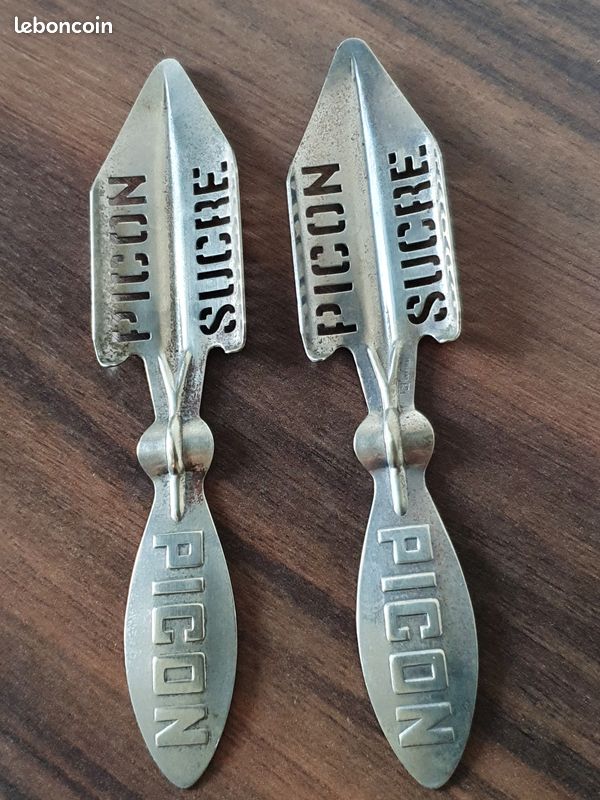 Lot de 2 Cuillères à sucre PICON Vintage (16cm) (image 4)