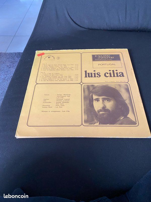Vinyle 33 tours luis cilia (image 3)