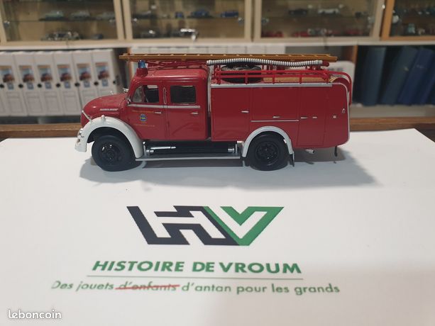IXO/HACHETTE LAND ROVER Defender Grimp Pompiers Sdis 42 Au 1/43 Boite