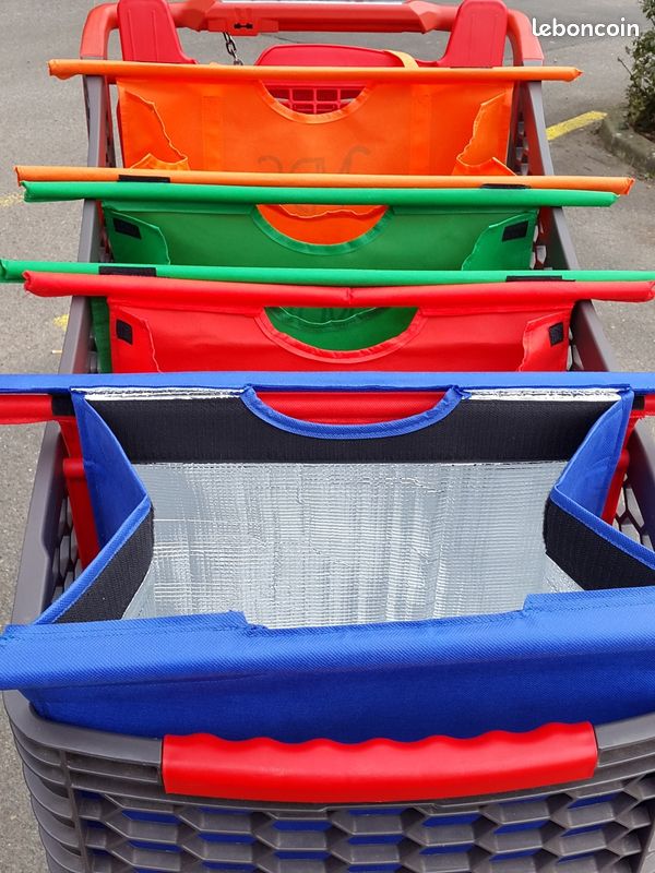 Sacs de courses pour caddies - 250 Lots de 4 sacs (image 4)