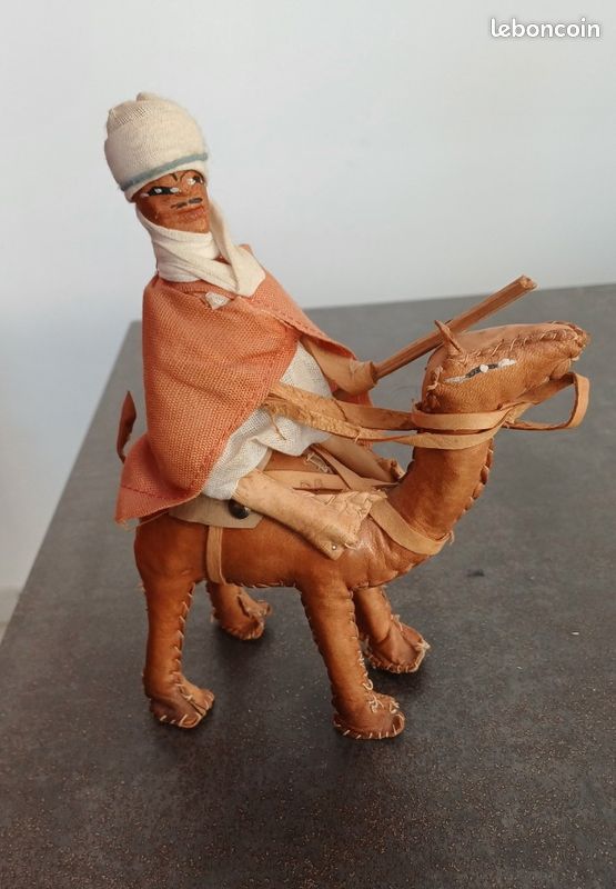 Chameau en cuir avec cavalier (image 2)