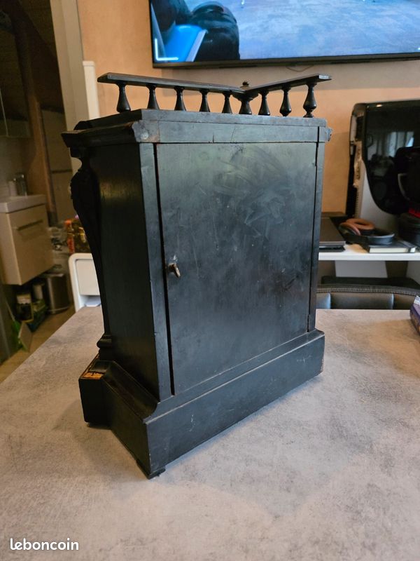 Pendule De Cheminée Japy Frères 19ème Siècle - Marbre Et Bronze - Antique Rare 8,5 Kg