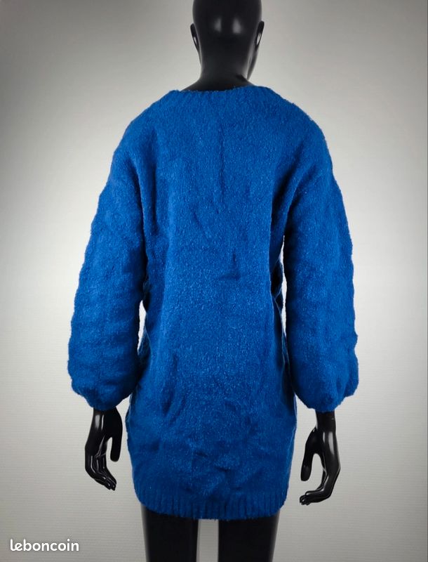 Veste Femme Rhum Raisin - Taille 1 - Bleu En Coton - Occasion Très Bon état