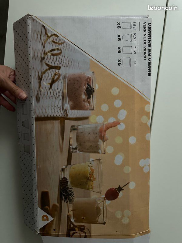 Lot de verrine en verre (image 1)