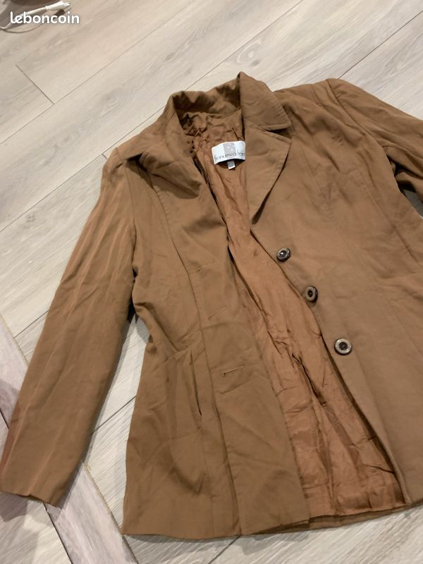 Veste marron Francesco Ferri (image 5)