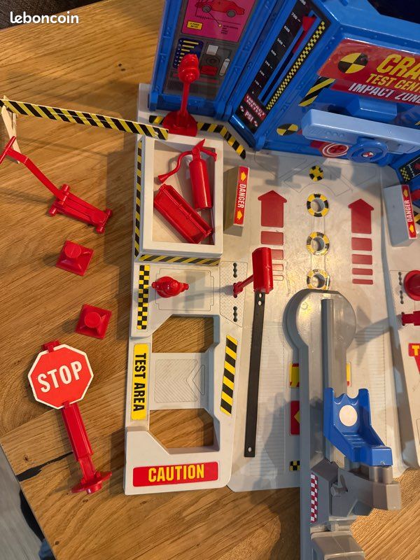 Crash Robots - Crash Test Center - Jeu De Voitures Carrera, Neuf Sous Blister