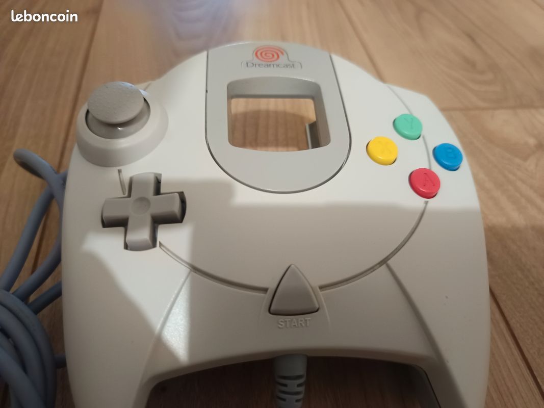 Manette Officielle Sega Dreamcast Japonaise (HKT-7700) – Logo Orange / NTSC-J (image 7)