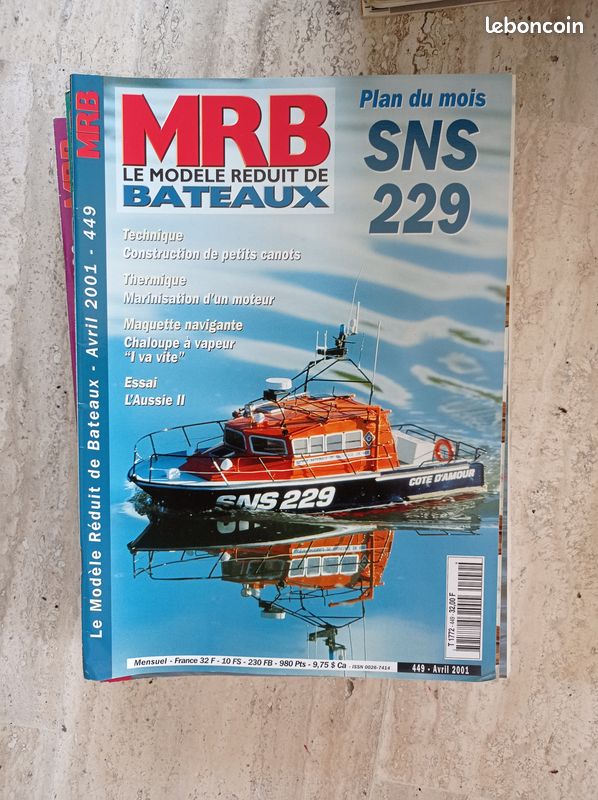 20 Numéros de la revue "le modèle réduit de bateaux" (image 1)