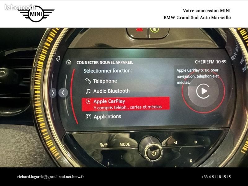 Mini Cabrio Cooper S 178ch John Cooper Works Plus BVA7 (image 20)