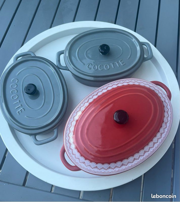 Lot cocotte 20cm et 24 cm (image 1)