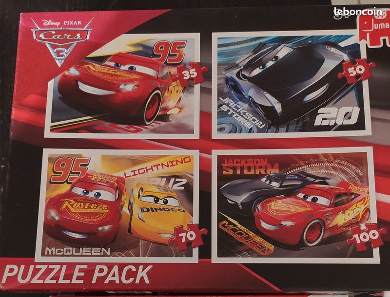 Puzzles cars 35 à 100 pièces (image 1)