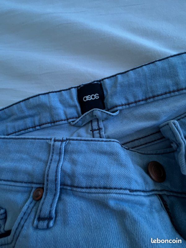 Jean Slim ASOS Taille 30 (pour 1m70) (image 2)