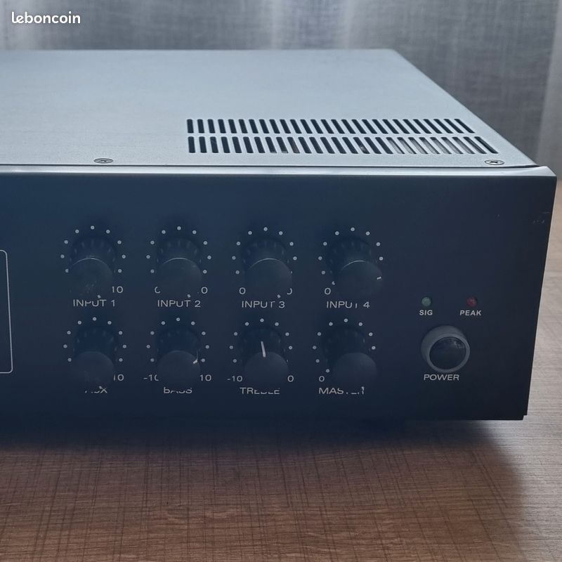 Amplificateur / Mixeur Rondson AM120 6/2 - 120W - 7 Entrées - Occasion