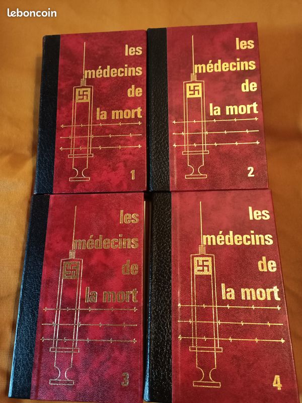 Lot 4 Tomes "Les Médecins De La Mort" - Nazisme Et Seconde Guerre Mondiale - Militaria