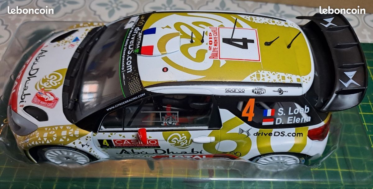 Citroën DS Rallye Monte-Carlo - Ixo Altaya - Miniature 1/18 (Occasion)