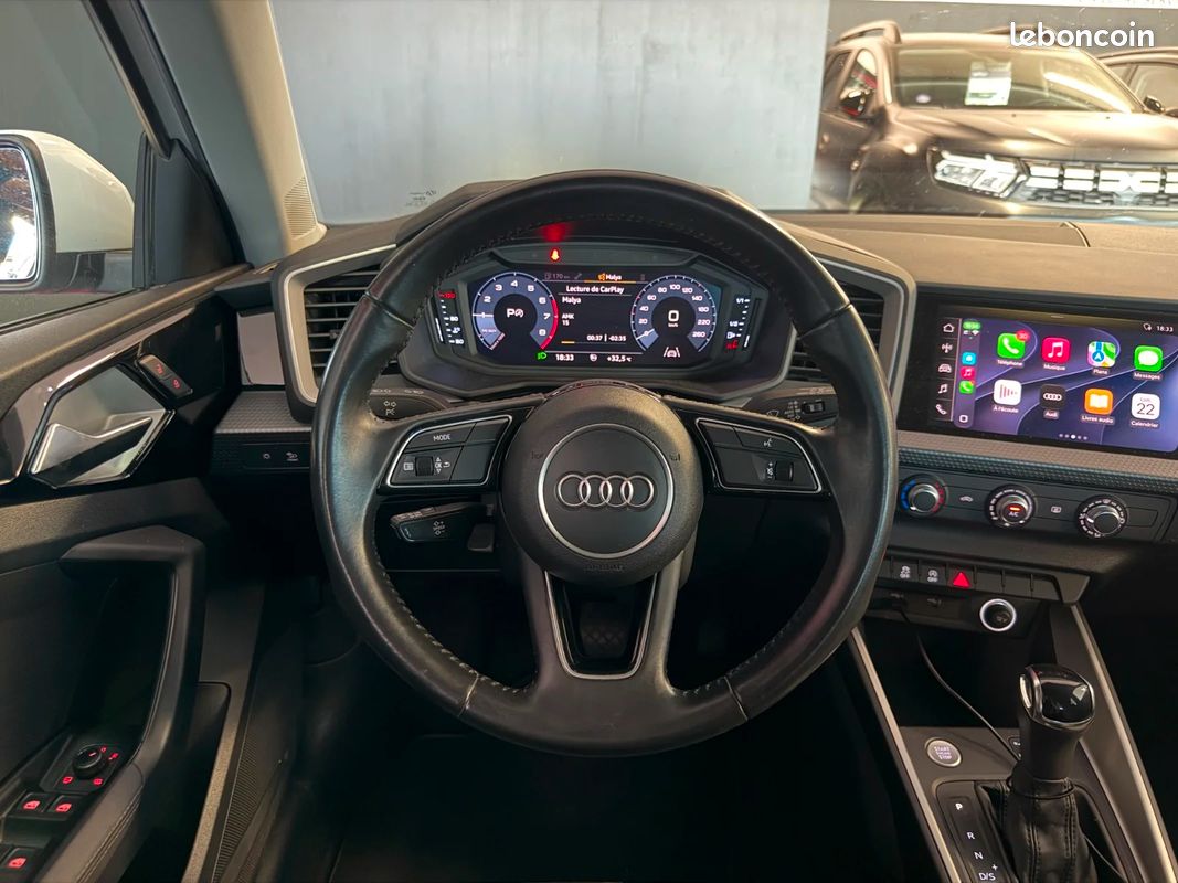 AUDI A1 SPORTBACK 25 TFSI 95 ch S tronic 7 Advanced / CARPLAY / SUIVI D'ENTRETIEN (image 10)