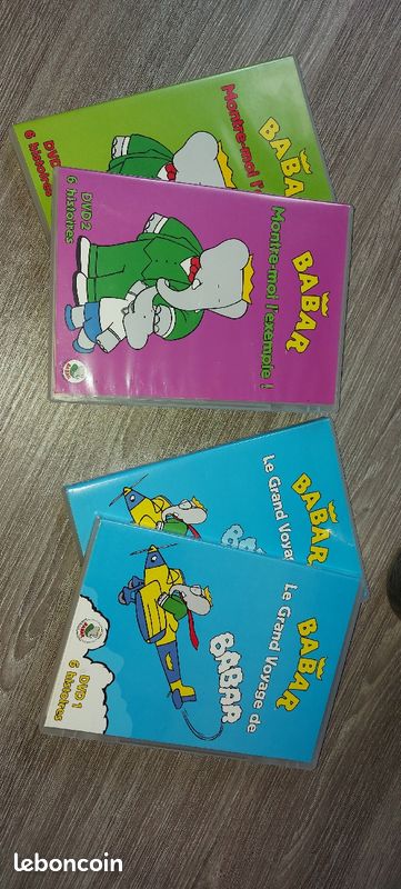 Ensemble 2 lots DVD Babar (image 3)