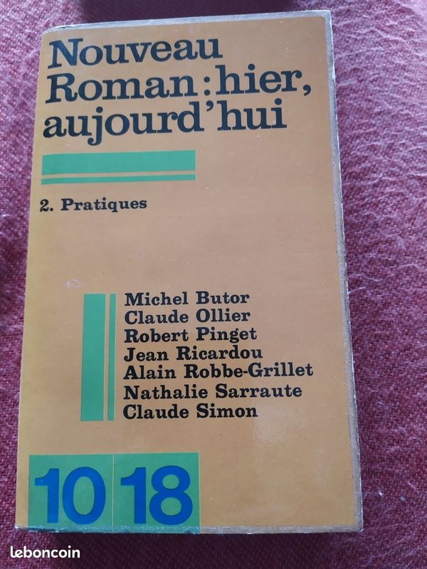 Livres, Nouveau Roman, problèmes et pratiques (image 8)