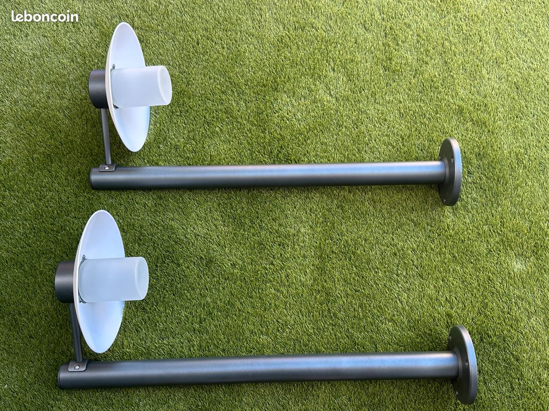 2 luminaires, lampadaires, bornes extérieures neuves Aubanne de Pradier (image 17)