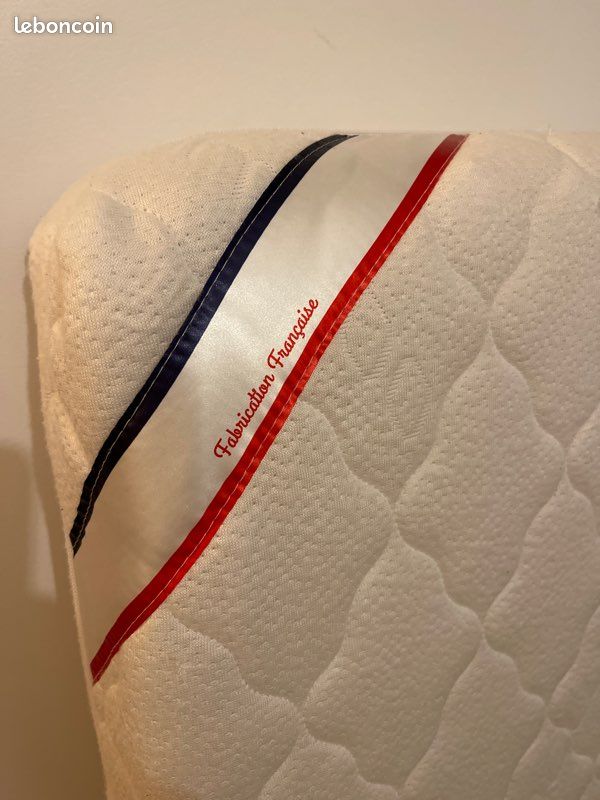 Matelas Bébé Bamboo - 60x120 Cm - Déhoussable - Garantie 2 Ans