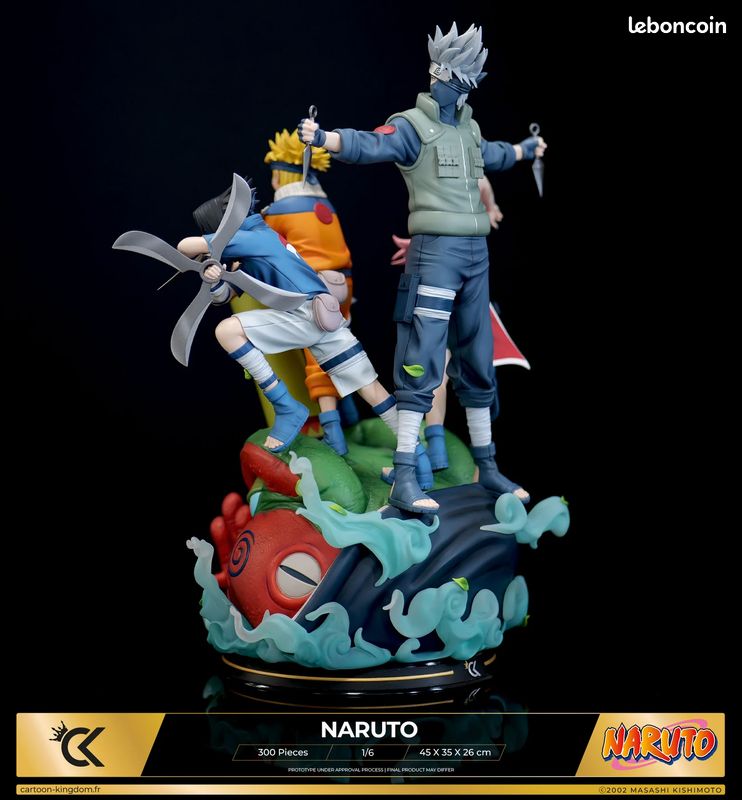 Figurine Naruto Shippuden Kakashi - 17 Cm - Articulée - Bandai