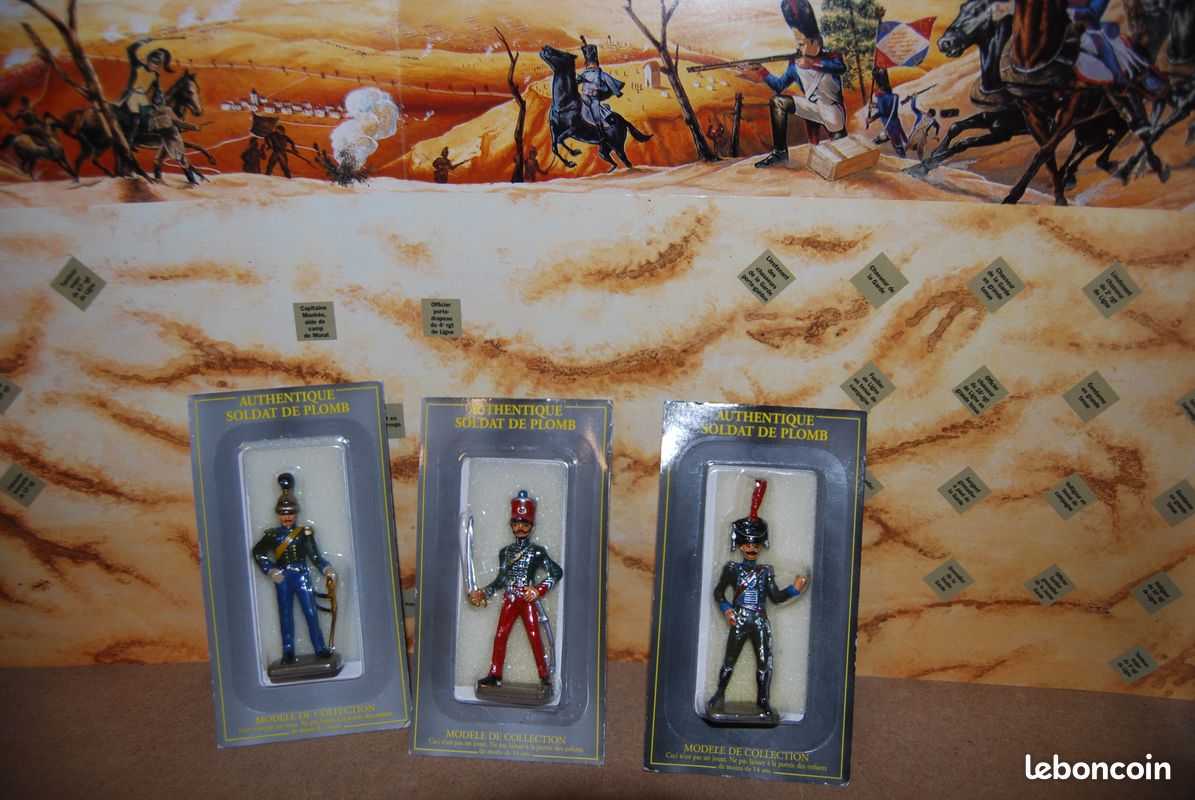 1 / UNE FIGURINE SOLDAT DEL PRADO 1er EMPIRE en PLOMB