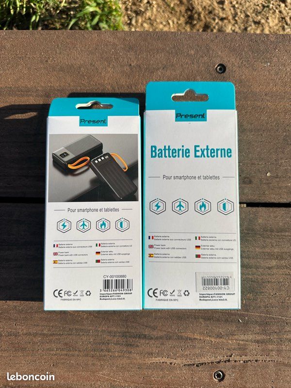 Batterie Externe Powerbank 10.000mAh – Charge Rapide et Compacte (image 2)