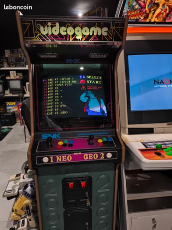 Slot MVS SNK arcade MV1-FZS + Unibios 4 + New battery - Neo Geo Working
