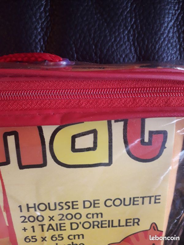 Parure housse de couette et taie neuf (image 3)
