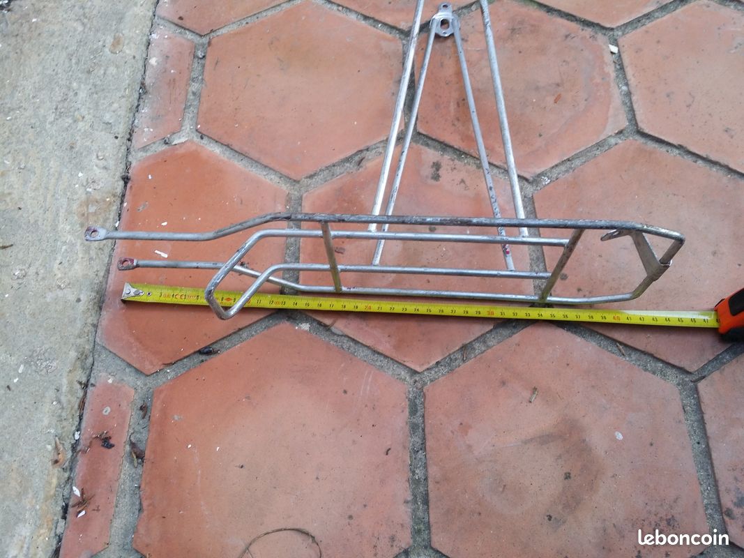 Porte bagage vélo ancien randonneur vintage bike eroica A11 - Équipements vélos
